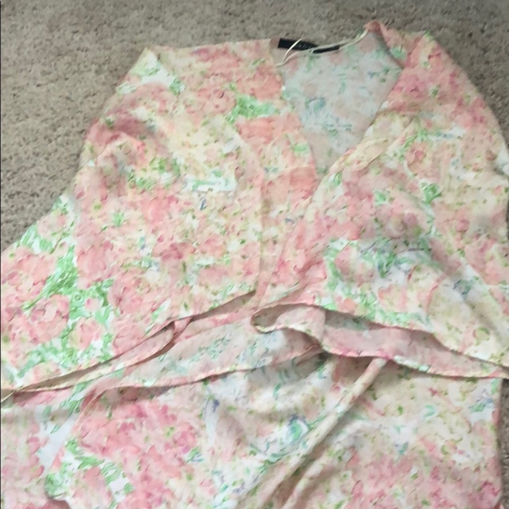 Ark & Co Colorful Silk Kimono
